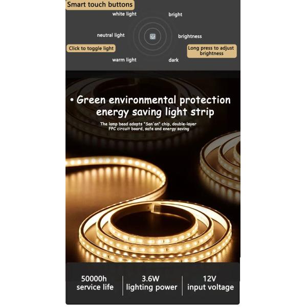 LED Strip Customized Trichromatic Light Smart Mirror A Must-Have for Modern Bathrooms