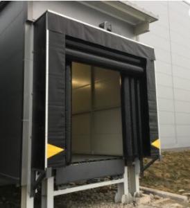 Buy cheap Airbag Inflatable Dock Shelter Solid Fram Structure For Loading Bay Application product