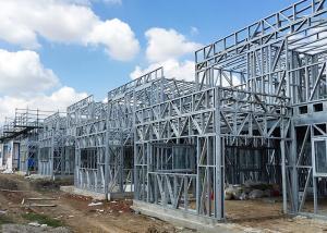 Buy cheap Light Gauge Steel Framing House Structure , Quick Installation Light Steel Frame Housing product