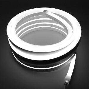 China Round Head Neon Silicone Strip PVC Neon Flex RGB Rope Light 10x23mm on sale