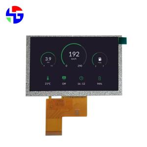 Buy cheap RGB Interface 5.0 Inch IPS LCD Module 800x480 500 Luminance product