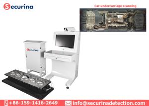 Buy cheap 60km/H Under Vehicle Inspection System 2048 Pixels Resolution Autofocus Lens product