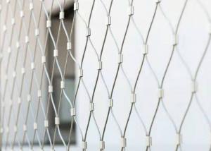 Buy cheap SS316 Diamond Stainless Steel Cable Net OEM ODM For Stair Railings product