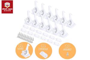 Child Safety Drawer Lock Baby Spring Lock Invisible Child Safety Cabinet Locks