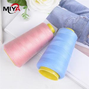 Buy cheap Colored 3000Y 40/2 Spun Polyester Thread Dyed Pattern product
