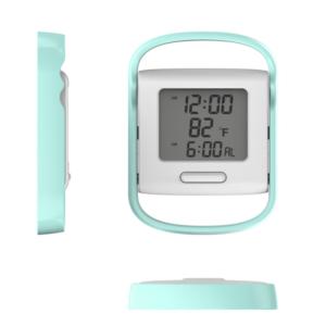China Customized Plastic Digital Led Clock With Modern Sunrise Alarm on sale