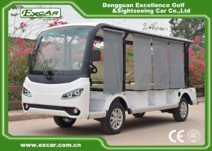 China Multi - Purpose Electric Sightseeing Bus Black 11 And 3 Seater on sale