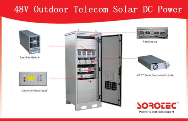 Quality Waterproof 48V DC Power Supply Off Grid Solar Power System with Rectifier Module for sale