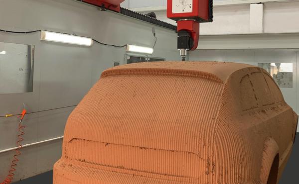 Quality 1:1 Clay RC CNC Car Model 3D Printable OEM for sale