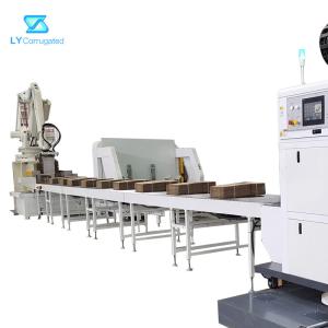 Buy cheap Intelligent Stacking Palletizer Arm Robot System For Corrugated Carton Box product