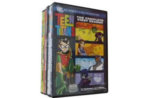 China Teen Titans Season 1-5 Box Set DVD Movie TV Series Adventure Sci-Fi DVD For Family Kids on sale