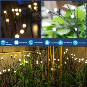 Buy cheap Solar Powered Modern Style Firefly Outdoor Lights With Motion Sensor product