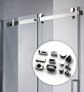 304 Stainless Steel Glass Hardware for Modern Barn Door Shower Frameless Design Style