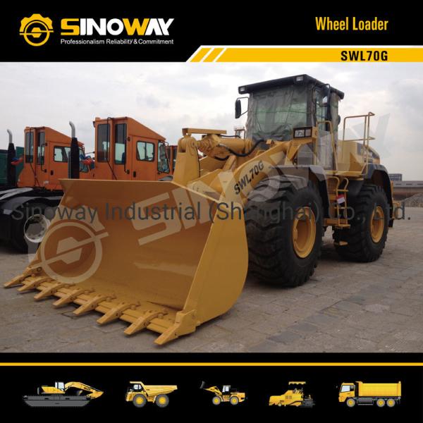 Engineering Earth Moving Machines 25 ton Front Loader Wheel Loader Cummins Engine