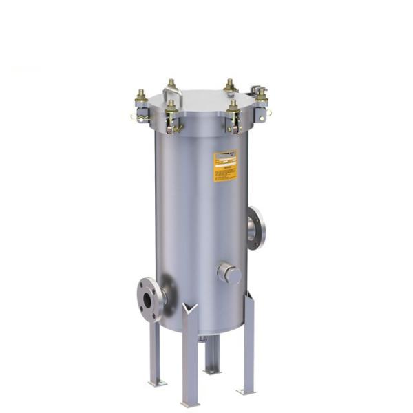 Quality Lenticular SS Filter Cartridge Magnetic Multi Bag Beer Filter Housing for sale