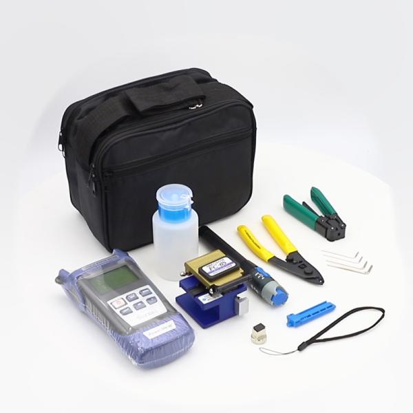 Quality ISO9001 OEM Fiber Optic Cleaver Splicing FTTH Tool Kit for sale