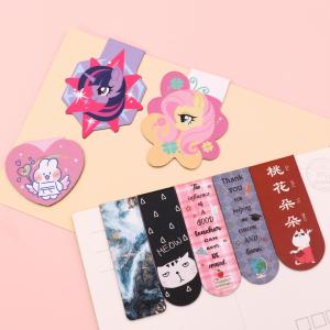 China Custom Magnetic Signs Personalized Magnetic Bookmarks For Kids on sale