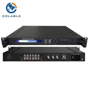 Buy cheap HDMI / CVBS To DVB S2 Encoder Modulator For Satellite TV Broadcasting COL5011U-B product