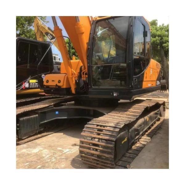 Quality Crawler Chain Moving type 22 ton used hyundai r220 excavator in Shanghai Original for sale