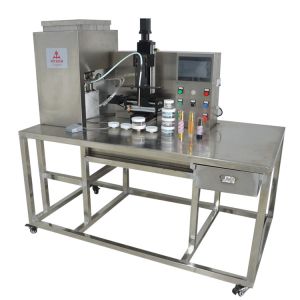 SUS304 Cosmetic Cream Filling Machine 50-250ml Quantitative Range
