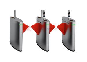 Buy cheap Access Control 220V TCP IP Network Flap Barrier Turnstile product
