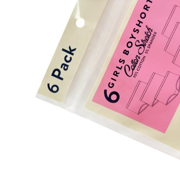 PET / VMPET / CPP Zipper Printed Poly Bag For Bikini / Silk Stocking / Socks Packaging