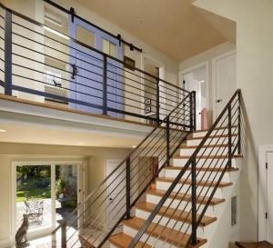 China Hot Stainless Steel 304  black Stair Railing Aluminum Balustrade on sale