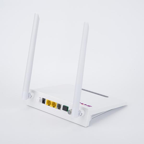 Quality 1GE 1FE WIFI CATV 1POTs FTTH XPON ONU Splitter White 12V 1A IEEE802.11n STD for sale