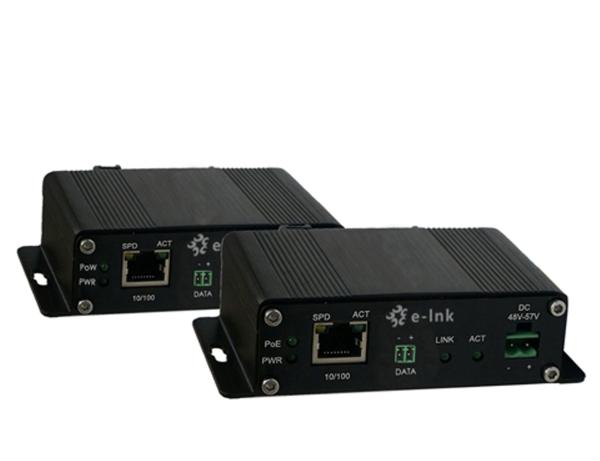 Quality Industrial Passive Poe Injector 10 /100 Base -T Ethernet Over Shielded Twisted Pair Extender for sale