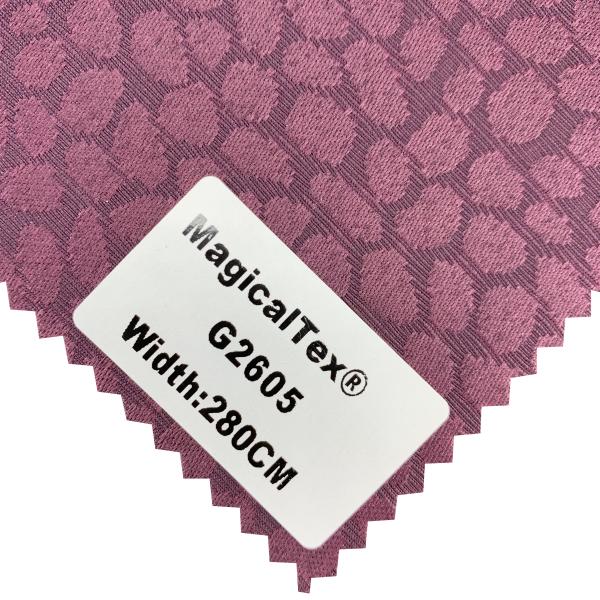 Greenguard Jacquard Blinds Polyester Roller Fabric Foam White Coating