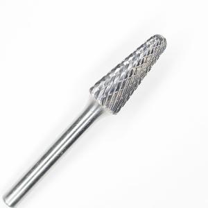 SL-42 Solid Standard Double Carbide Burr Die Grinder Bit 1/8 X 1/2 On 1/8 Shank