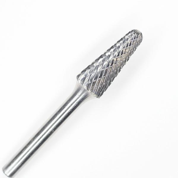 Quality SL-42 Solid Standard Double Carbide Burr Die Grinder Bit 1/8" X 1/2" On 1/8" Shank for sale