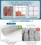 Manufacture Galvanized Welded Wire Mesh Sheet with Customizable Technique Welded