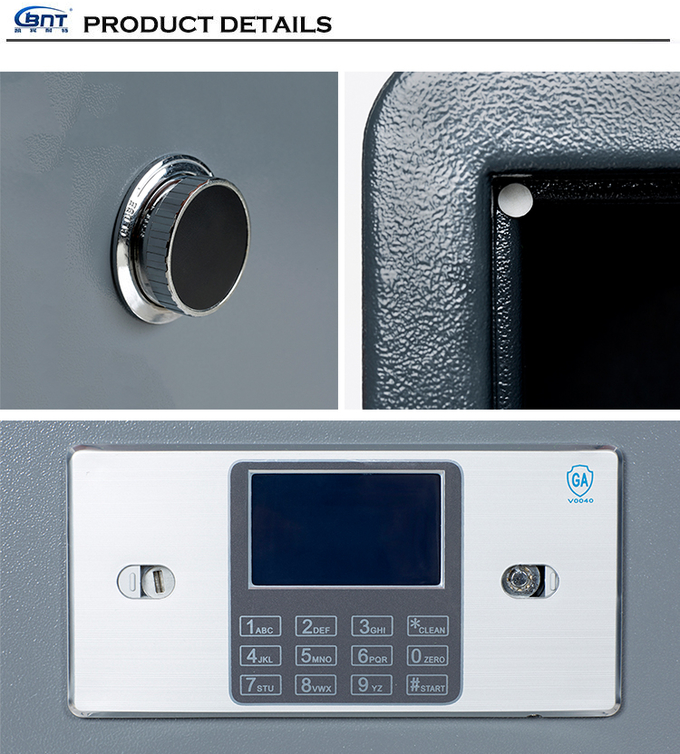 Electronic Keypad Digital Waterproof Fireproof Safe Box 2