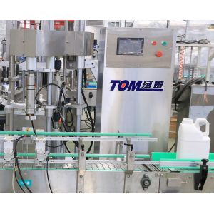 800BPH Automatic Capper Machine Single Head Linear 20L