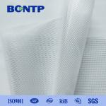 PVC Transparent Mesh Fabric Laminated Polyester Mesh Transparent Tarpaulin for