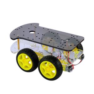 Buy cheap DC 6V DIY Smart Robot Car Extended Edition Four Wheel Drive Double - Deck product