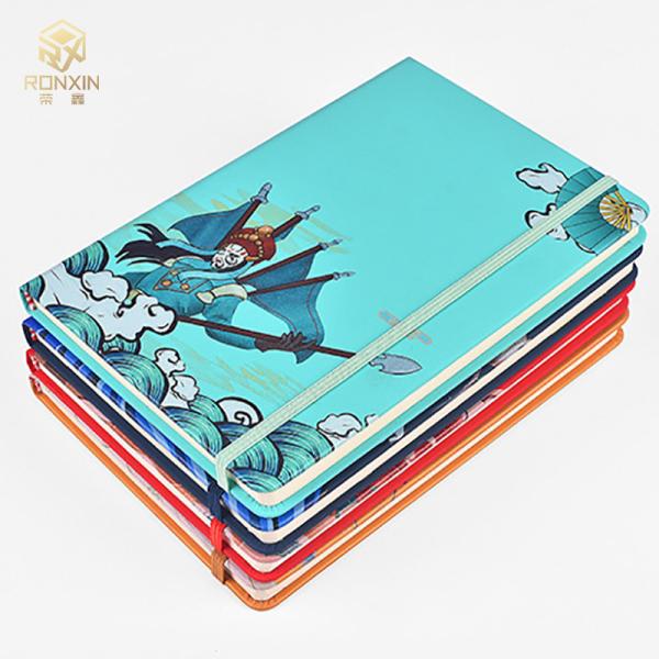 Quality Paperboard Cover A5 Size Spiral Notebook Pantone Color With Art Paper for sale