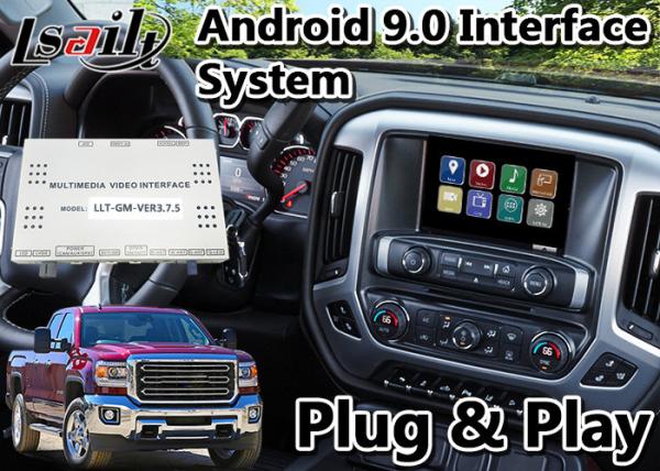 GMC Sierra Android 9.0 Navigation Video Interface for 2014-2019 support APPS/MCU