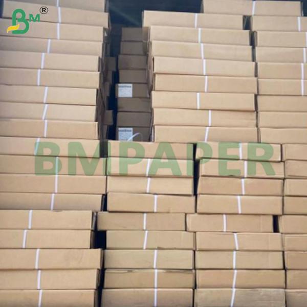 Quality High Stiffness 2/3 Inch Core Size White CAD Plotter Printing Paper Rolls for sale