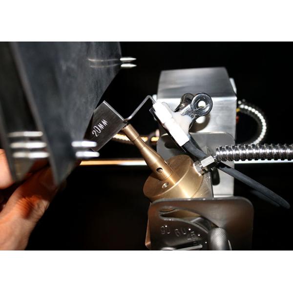 Textile Damaged Length And Flammability Time Vertically Test Chamber ISO 6941