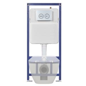 Buy cheap Flush Control Push Button Full Frame Concealed Cistern with Stainless Steel - 5 Year product