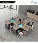 Customizable Screen Partition Work Position with Aluminum Alloy Frame Material