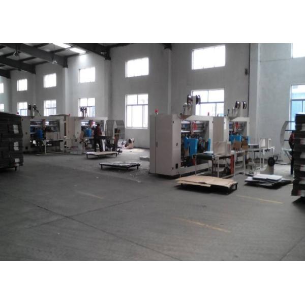 Double Screw Carton Box Stitching Machine Bending Type 45 Degree Oblique