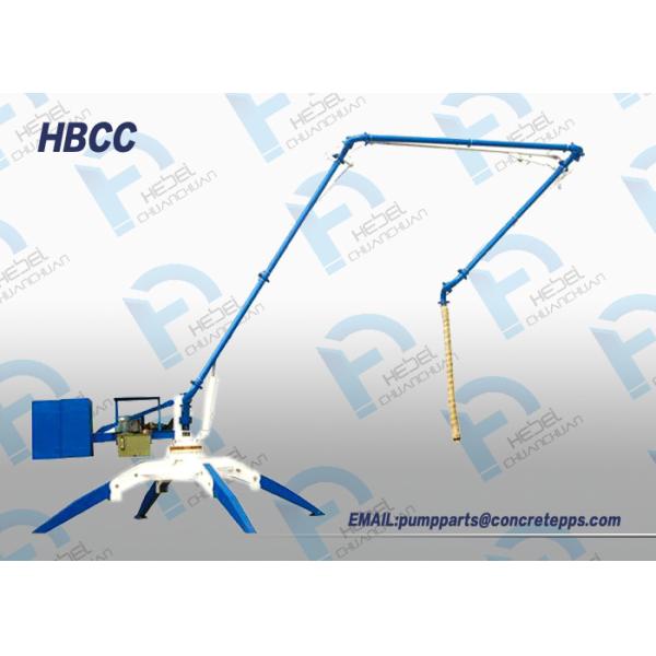 Movable manual Concrete boom placer for construction concrete distribution machine