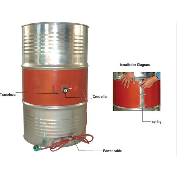 230C 12v Silicone Heater 5mm , 150deg Silicone Oil Pan Heater