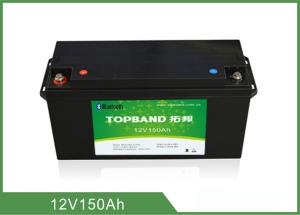 High Capacity Smart Lithium Battery , Deep Cycle 12v 150Ah Battery Bluetooth