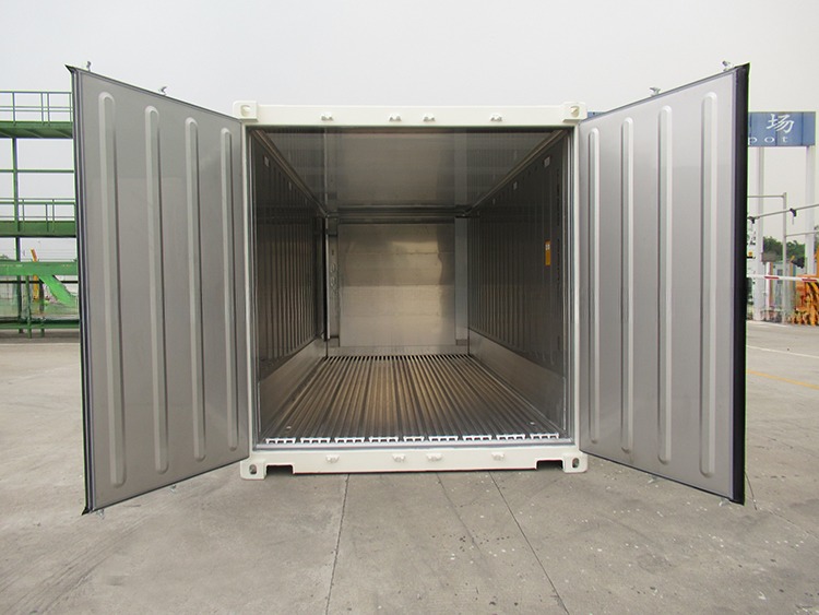 20ft Reefer Container Thermo King Refrigerated Cooler with External Dimensions 606*244*259mm and 32CBM Capacity