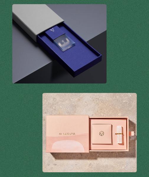 Quality Custom Logo Top Box Embossed Logo Perfume / Essential Oil Cosmetic Box Paper Gift Box for sale
