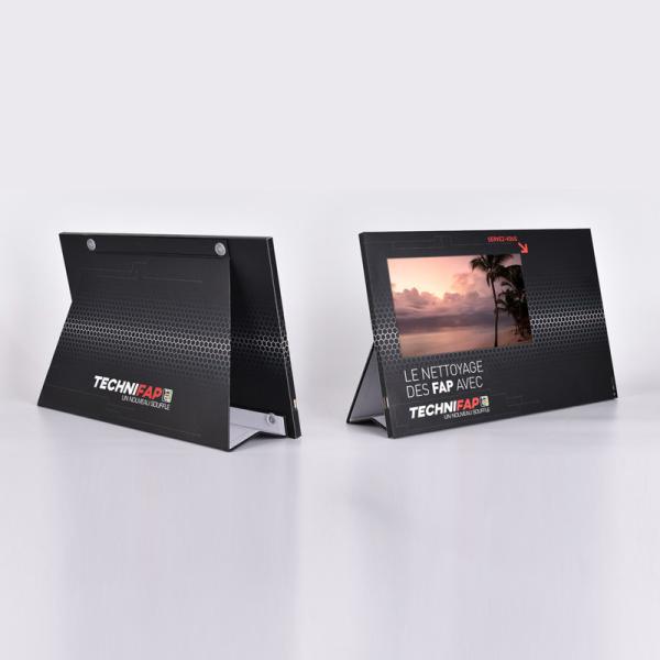 Quality 10 Inch Push Button POP LCD Display Screen With Video Button Control for sale